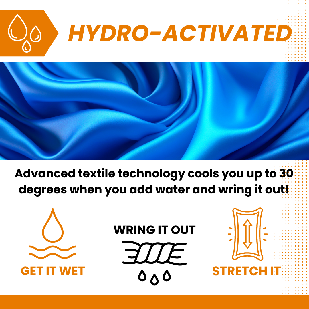 COOLING NECK GAITER W/ UPF 50 SUN PROTECTION