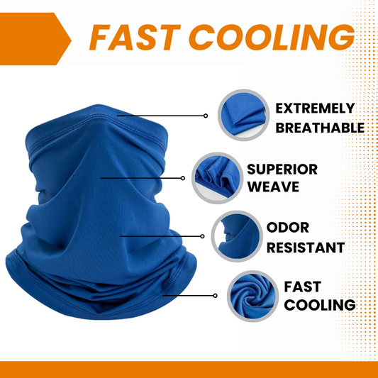 COOLING NECK GAITER W/ UPF 50 SUN PROTECTION