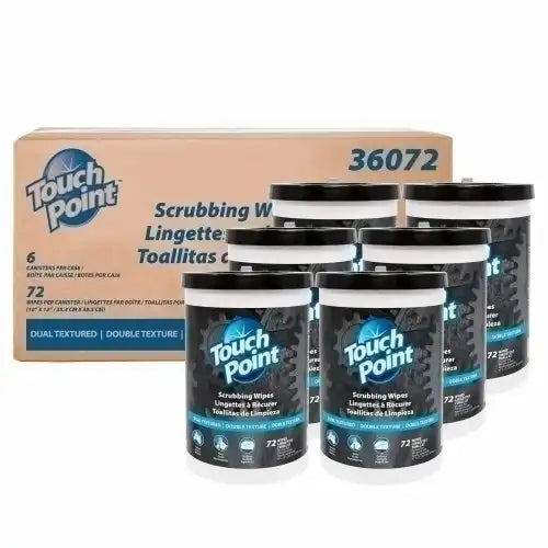 TOUCH POINT WIPES (72) - Box of 6