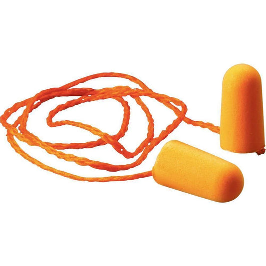 3M FOAM EAR PLUGS - CORDED AND UNCORDED
