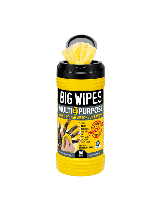 BIG WIPES™ HAND WIPES - 80 Wipes per Tub