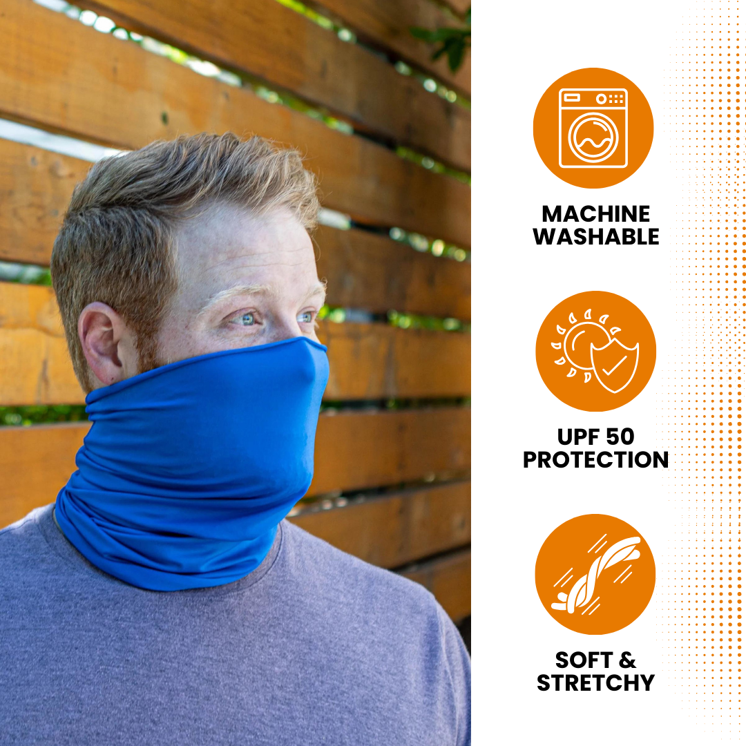 COOLING NECK GAITER - UPF 50 Sun Protection UV Protection Neck Protection Neck Protector