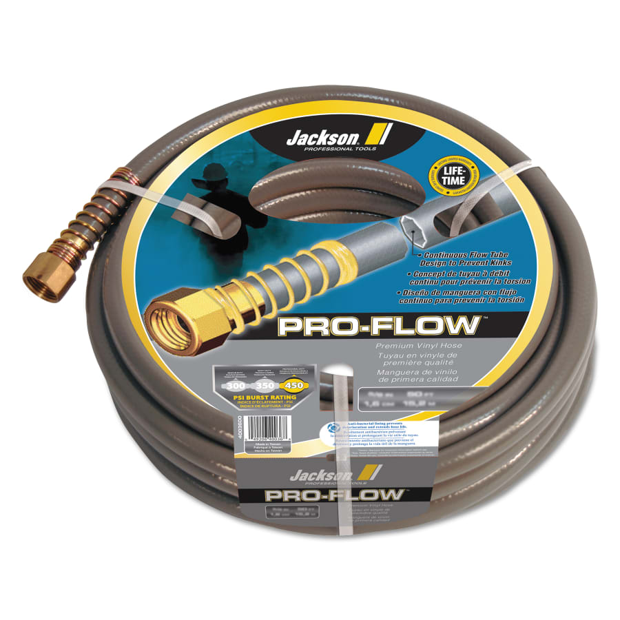 HEAVY-DUTY RUBBER HOSE, 5/8" x 50'