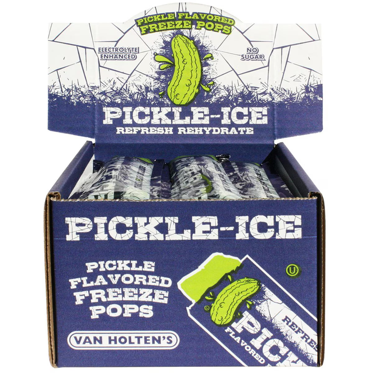PICKLE-ICE FREEZE POPSICLES - Box of 24