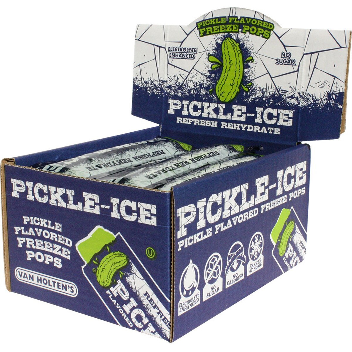 PICKLE-ICE FREEZE POPSICLES - Box of 24