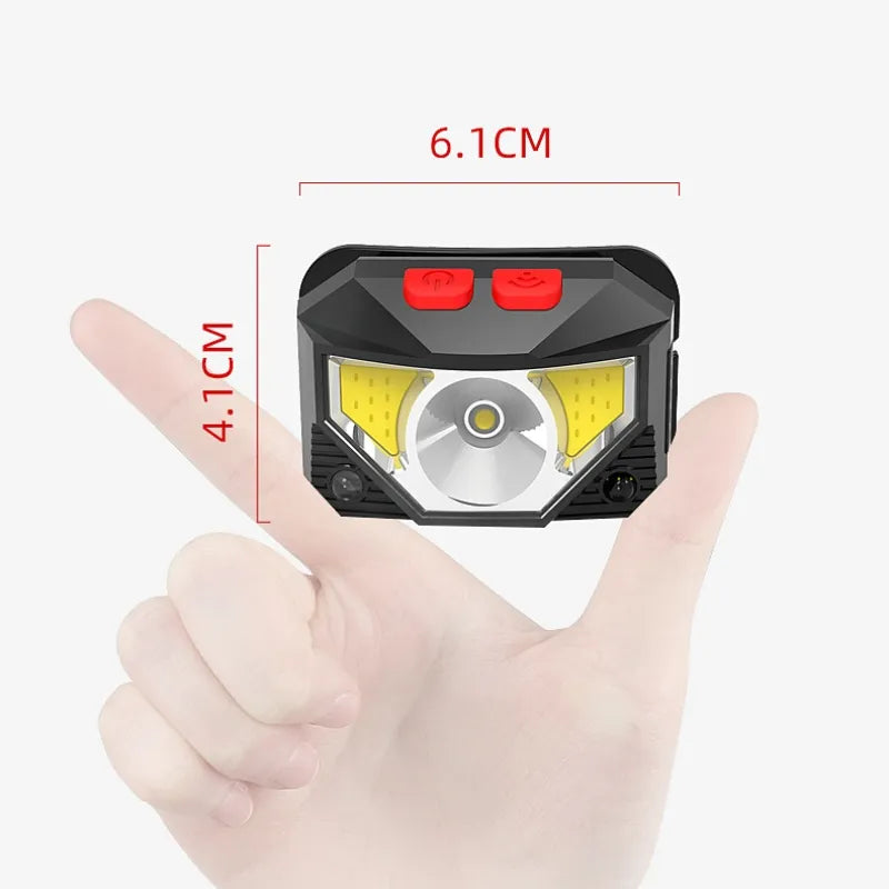 LED HEADLAMP - WATERPROOF, RECHARGEABLE