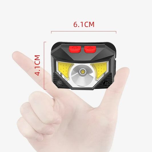 LED HEADLAMP - WATERPROOF, RECHARGEABLE