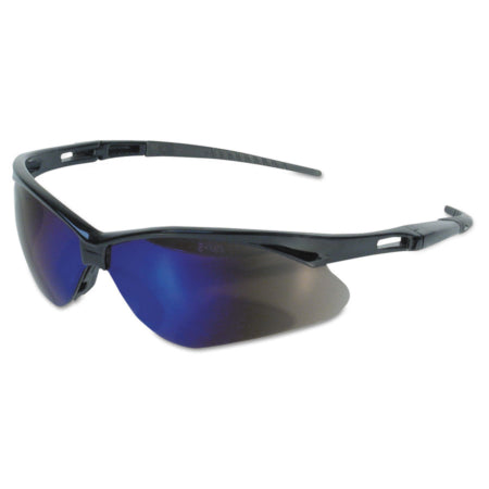 NEMESIS SAFETY GLASSES - BLUE MIRROR LENS - Pack of 12