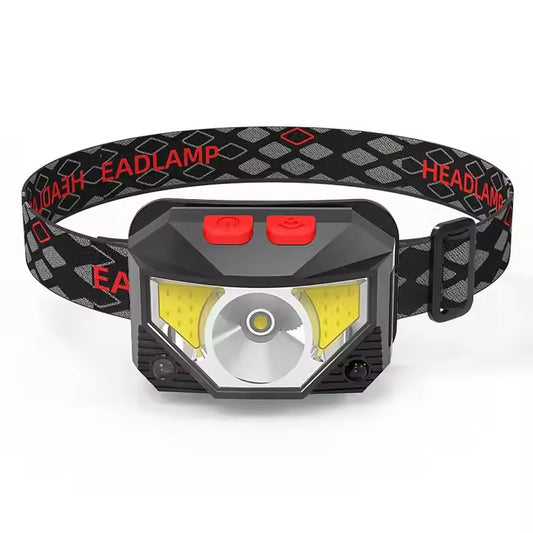 LED HEADLAMP - WATERPROOF, RECHARGEABLE